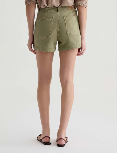 AG Analeigh Utility Short in Sulfur Basil