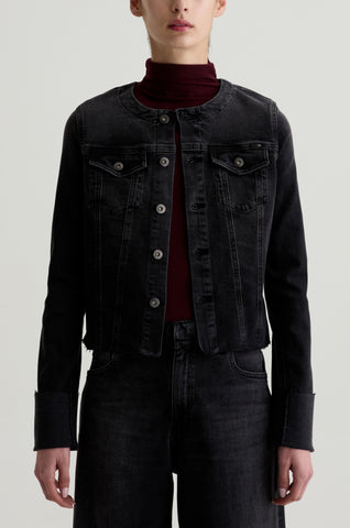 AG Jeans Robyn Slim Denim jacket in Nebula