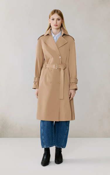 Soia&Kyo Becky-L Trench Coat in Teak