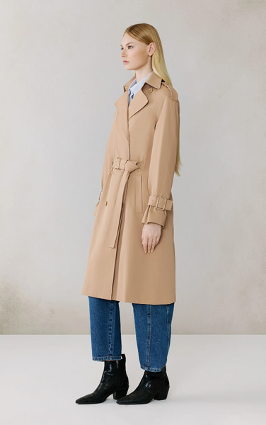 Soia&Kyo Becky-L Trench Coat in Teak