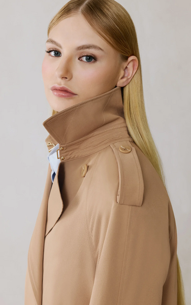 Soia&Kyo Becky-L Trench Coat in Teak