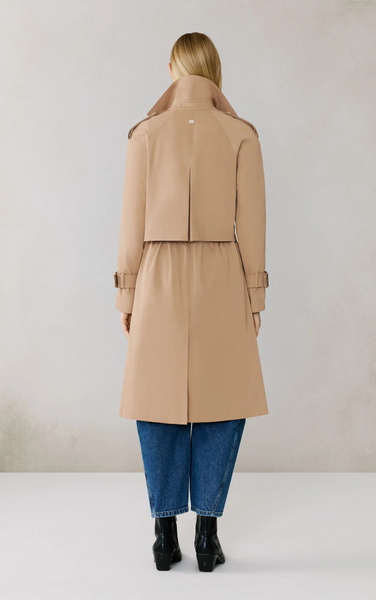 Soia&Kyo Becky-L Trench Coat in Teak