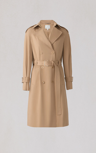 Soia&Kyo Becky-L Trench Coat in Teak