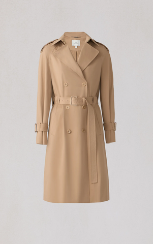 Soia&Kyo Becky-L Trench Coat in Teak