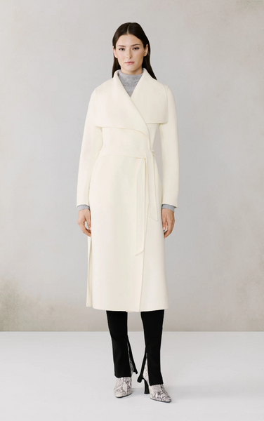Soia&Kyo Britta-U Light Wool Coat in Powder