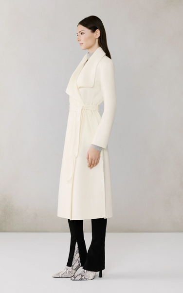 Soia&Kyo Britta-U Light Wool Coat in Powder