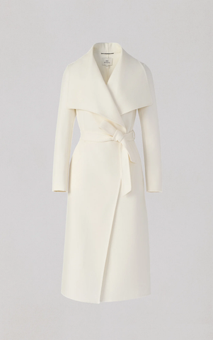 Soia&Kyo Britta-U Light Wool Coat in Powder