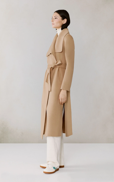 Soia&Kyo Britta-U Light Wool Coat in Teak