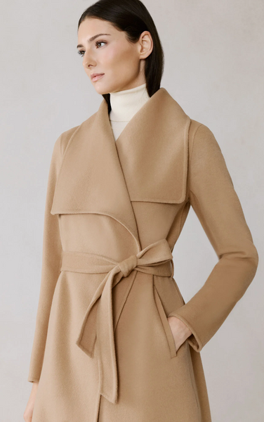 Soia&Kyo Britta-U Light Wool Coat in Teak