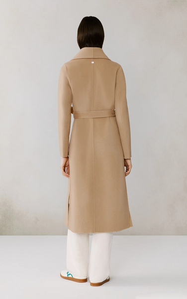 Soia&Kyo Britta-U Light Wool Coat in Teak