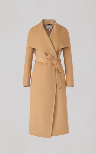 Soia&Kyo Britta-U Light Wool Coat in Teak