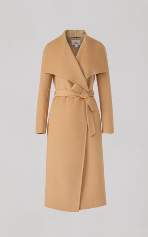 Soia&Kyo Britta-U Light Wool Coat in Teak
