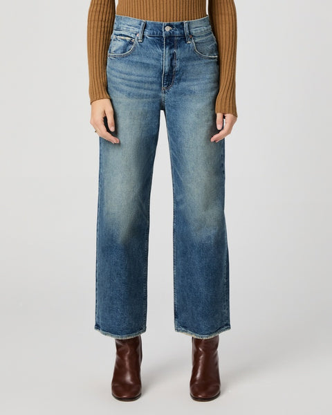 Paige Cameron Ankle Straight jean in Stones