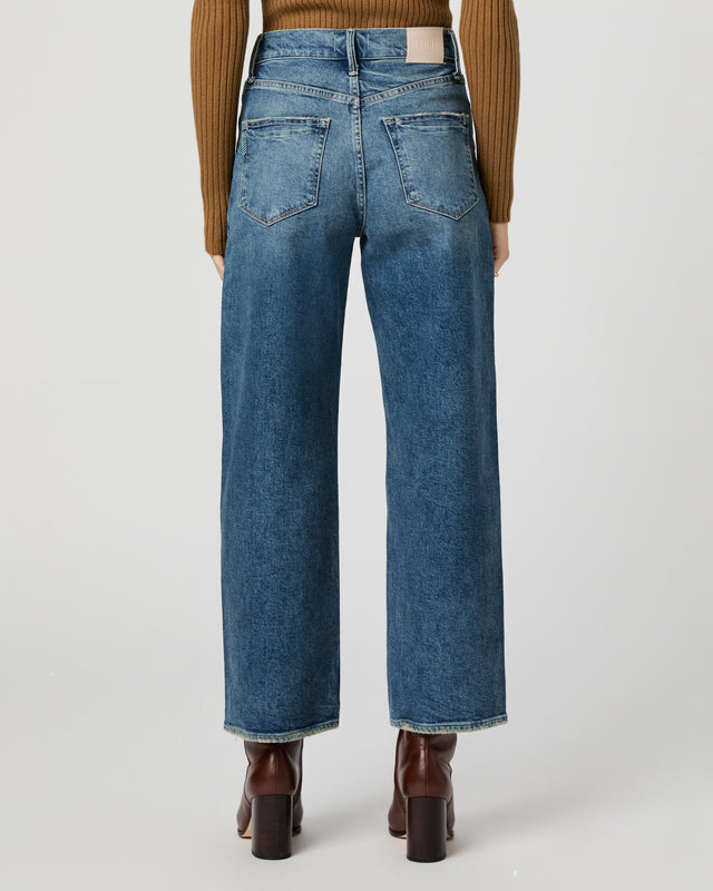 Paige Cameron Ankle Straight jean in Stones