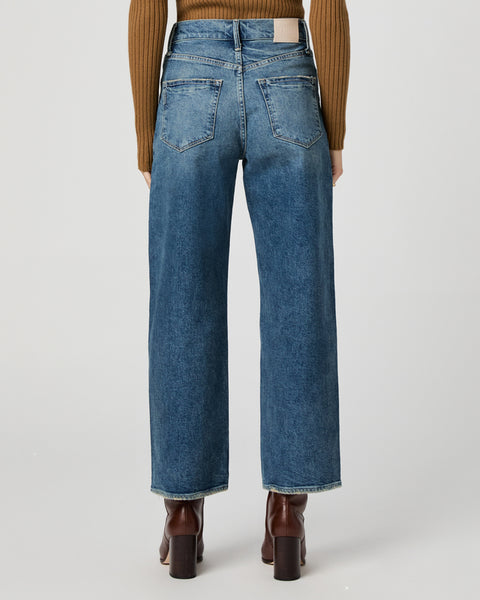 Paige Cameron Ankle Straight jean in Stones