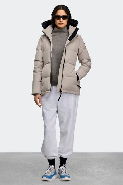 Canada Goose Women's Chelsea Parka CR Black Label - Limestone