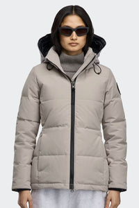 Canada Goose Women's Chelsea Parka CR Black Label - Limestone