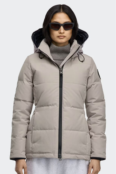 Canada Goose Women's Chelsea Parka CR Black Label - Limestone