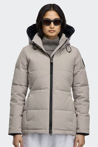 Canada Goose Women's Chelsea Parka CR Black Label - Limestone