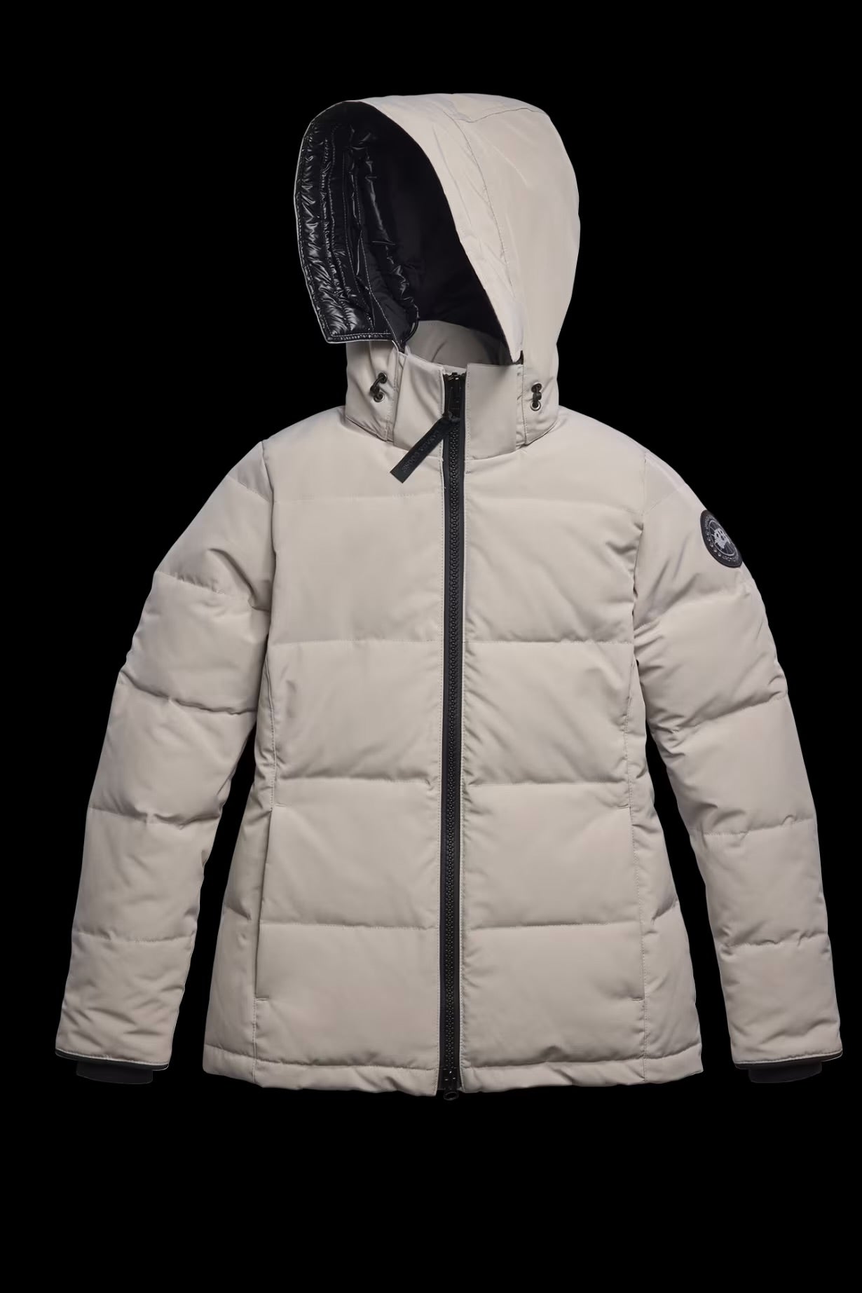 Canada Goose Women's Chelsea Parka CR Black Label - Limestone