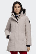 Canada Goose Women's Leslie Parka Black Label - Limestone