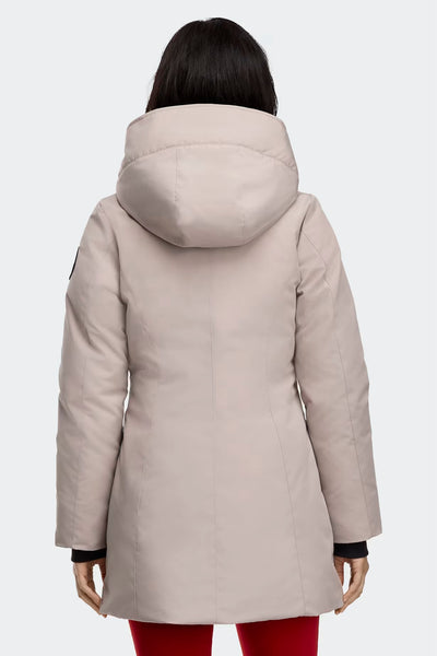 Canada Goose Women's Leslie Parka Black Label - Limestone