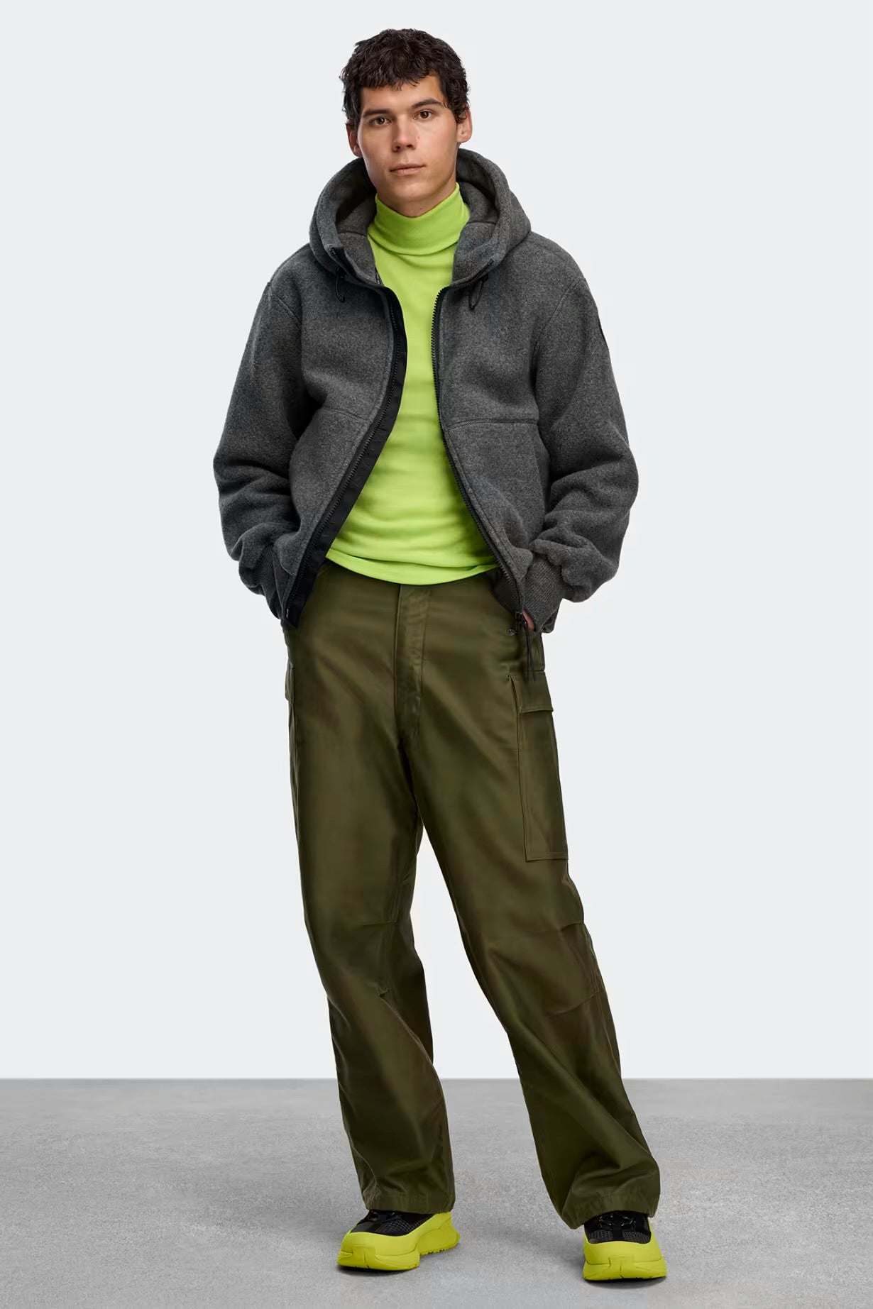 Canada Goose Men's Chilliwack Fleece Bomber - Quarry Grey
