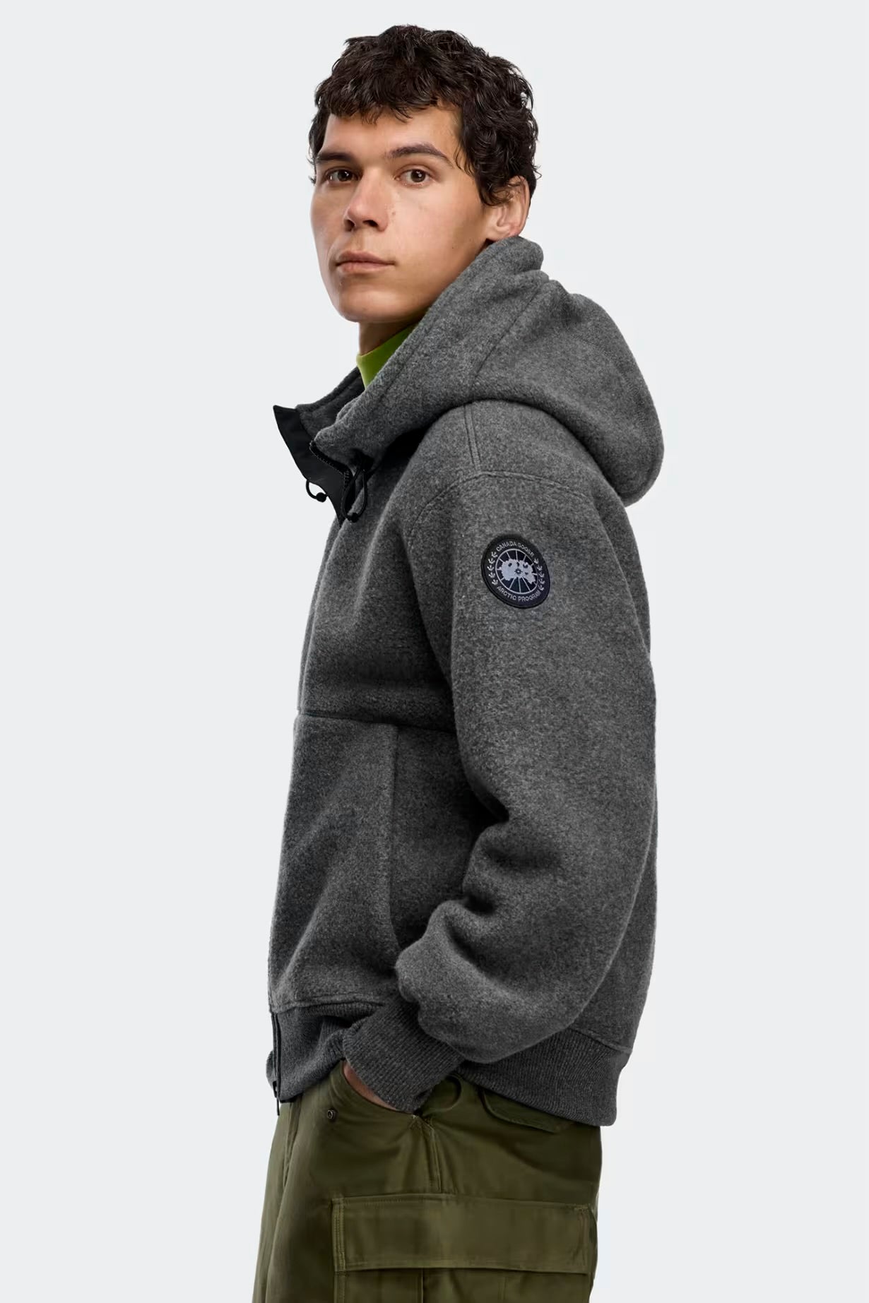 Canada Goose Men's Chilliwack Fleece Bomber - Quarry Grey