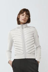 Canada Goose Women's HyBridge Knit Jacket - Cottongrass