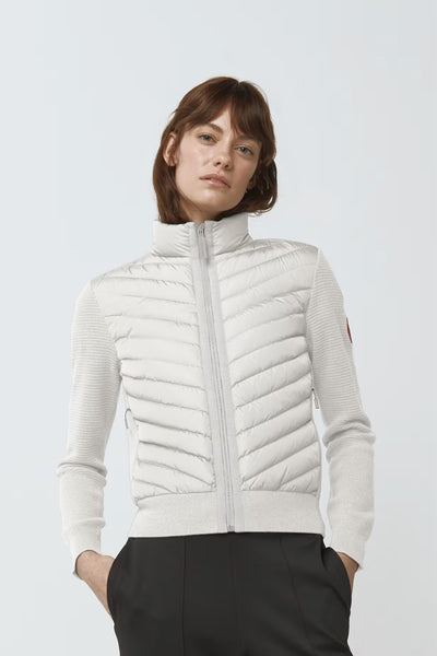 Canada Goose Women's HyBridge Knit Jacket - Cottongrass