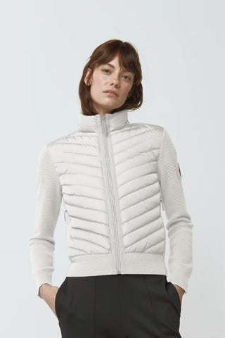 Canada Goose Women's HyBridge Knit Jacket - Cottongrass