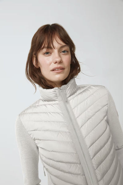 Canada Goose Women's HyBridge Knit Jacket - Cottongrass