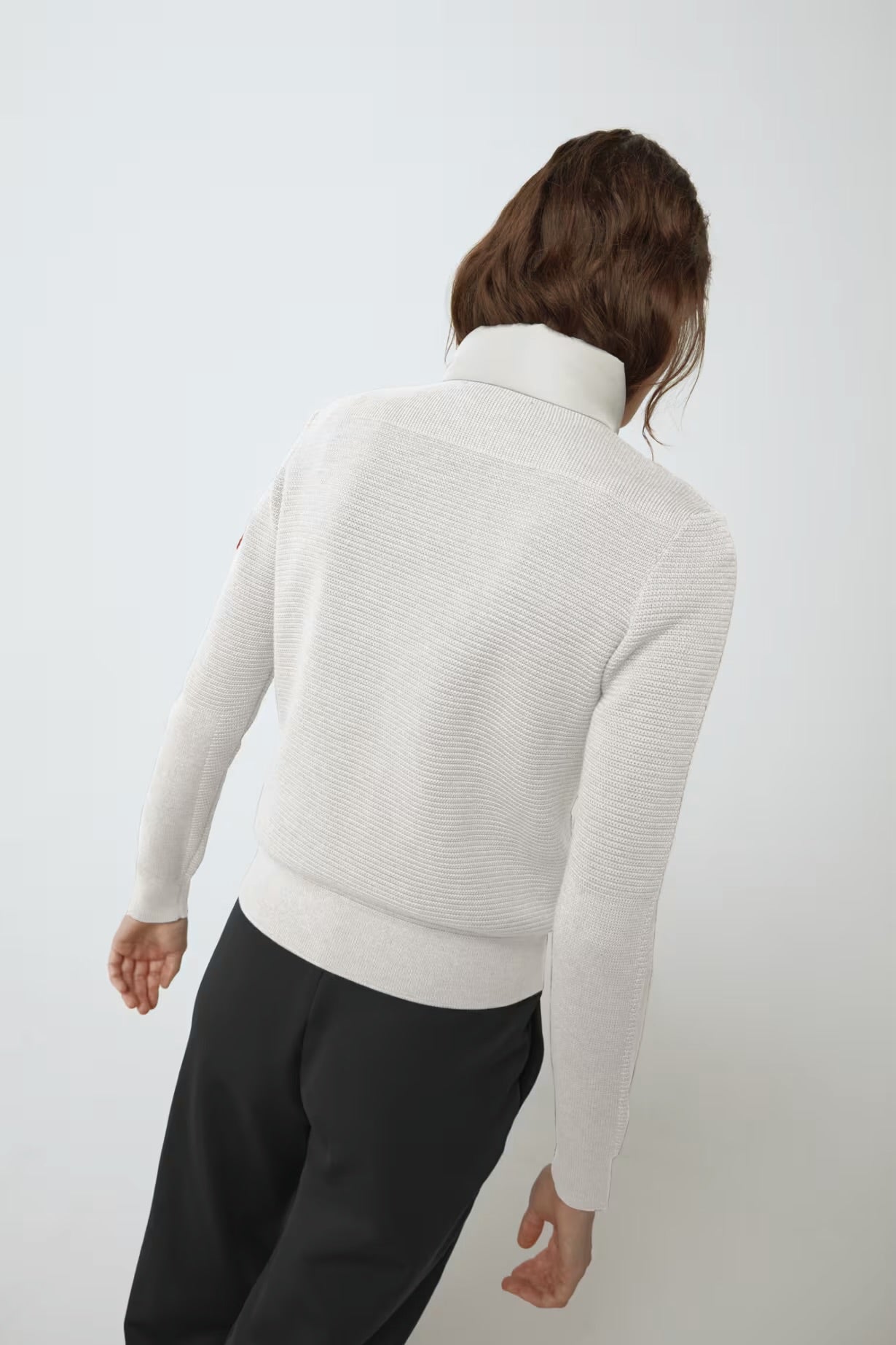 Canada Goose Women's HyBridge Knit Jacket - Cottongrass