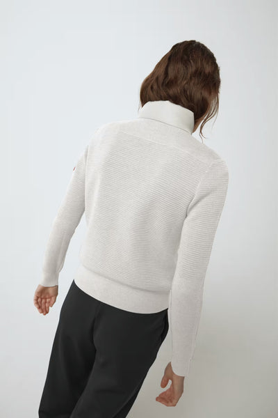 Canada Goose Women's HyBridge Knit Jacket - Cottongrass