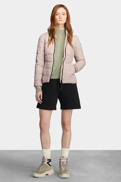Canada Goose Women's Abbott Hoody Black Label - Lucent Rose
