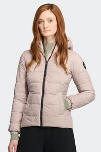 Canada Goose Women's Abbott Hoody Black Label - Lucent Rose