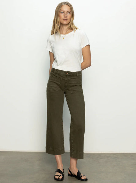 Sanctuary Marine Denim Pant in Fatigue