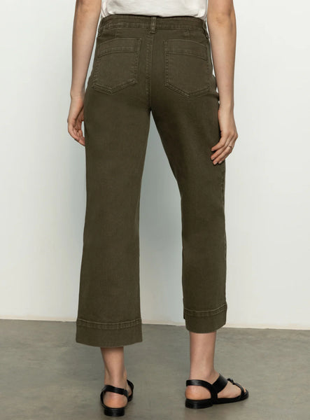 Sanctuary Marine Denim Pant in Fatigue