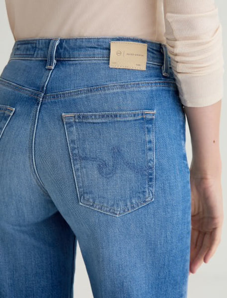 AG Saige Hi Rise Wide Leg Crop in 13 Years Allure