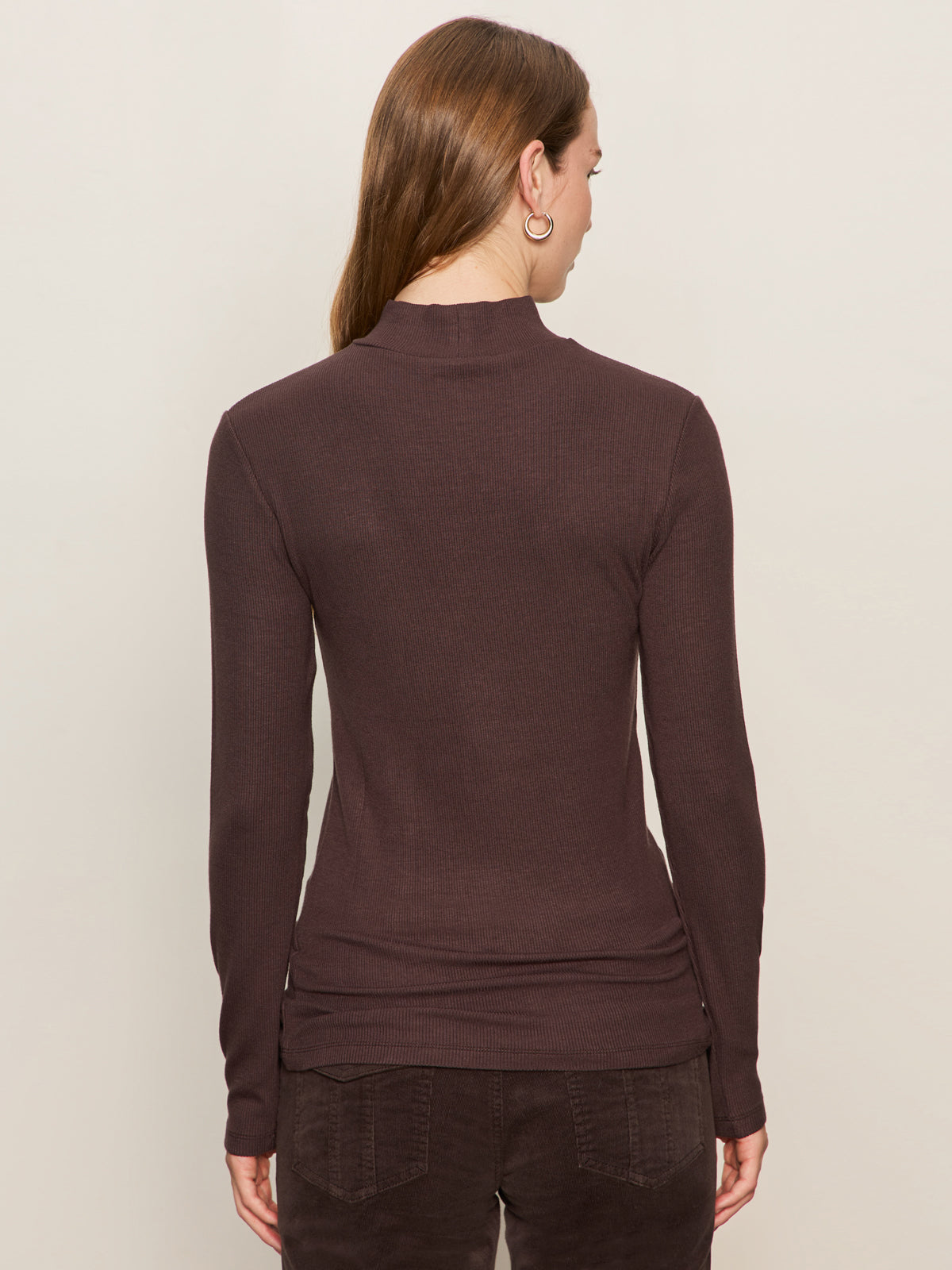 Sanctuary L/S Mock Essential in Semi Sweet
