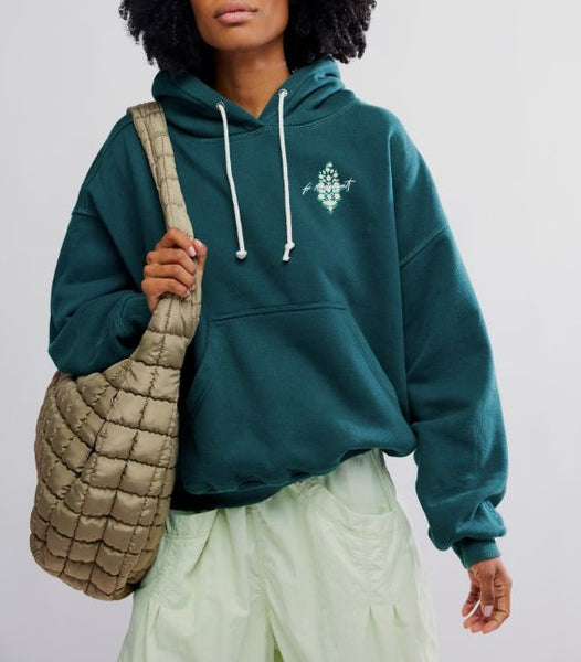 Free People Movement Quilted Carr Bag in Seargrass