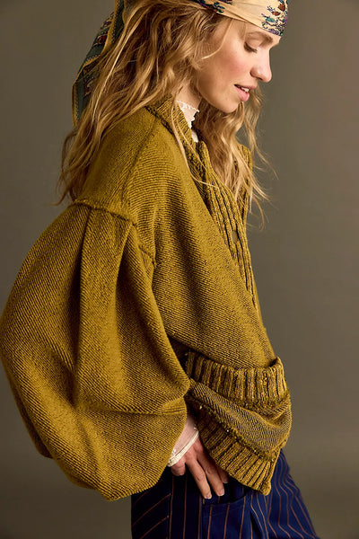 Free People Cute In This Cardi Cardigan in Fir Green