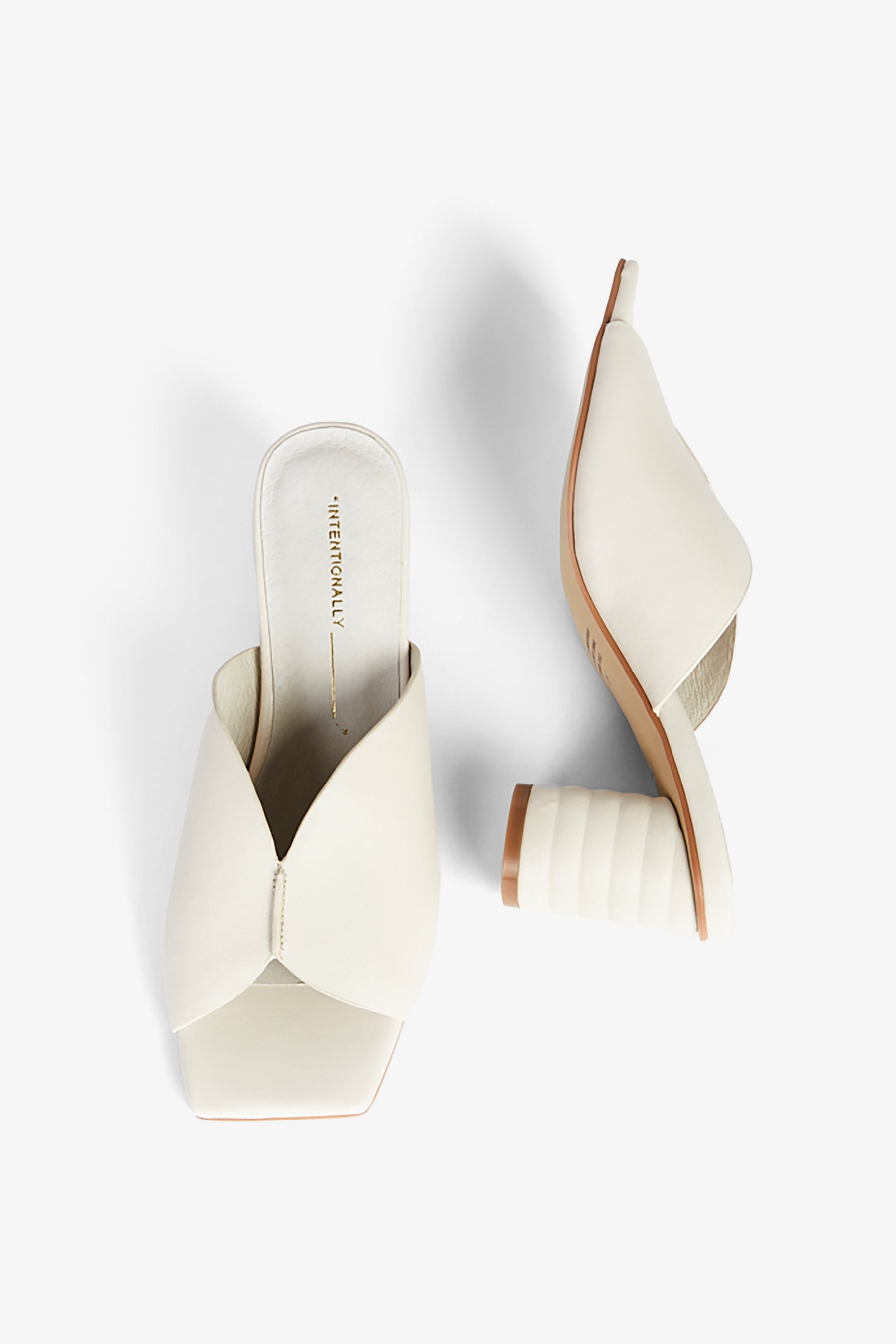 Intentionally Blank Kamika Heel in Cream