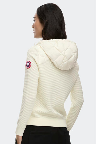 Canada Goose Women's HyBridge Quilted Knit Hoody - Cottongrass