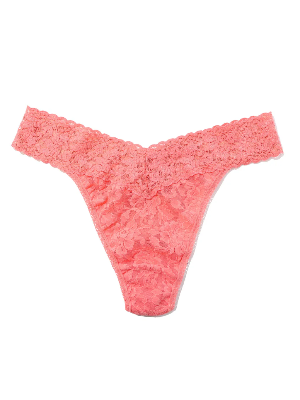 hanky panky original rise thong in Paloma Pink