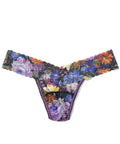 hanky panky low rise print thong in Impressionist