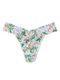 hanky panky original rise print thong in Floriculture