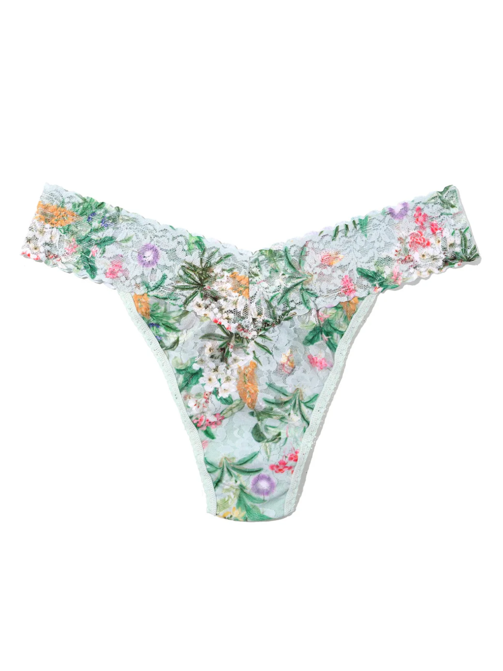 hanky panky original rise print thong in Floriculture