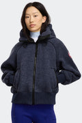Canada Goose Women's Chilliwack Fleece Bomber Black Label - Oxford Navy