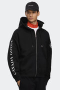 Canada Goose Men's Rove Full Zip with Sleeve Graphic - Black